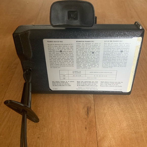 Vintage 1975 Polaroid super shooter 5.5 x 6.5 inch - Picture 4 of 4
